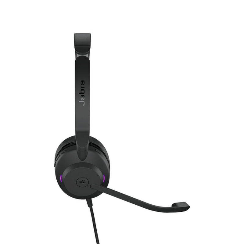 Casques avec jabra evolve2 30 microphone noir