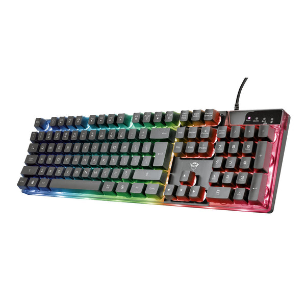 Gaming Tastatur Trust GXT835 AZOR QWERTY LED RGB