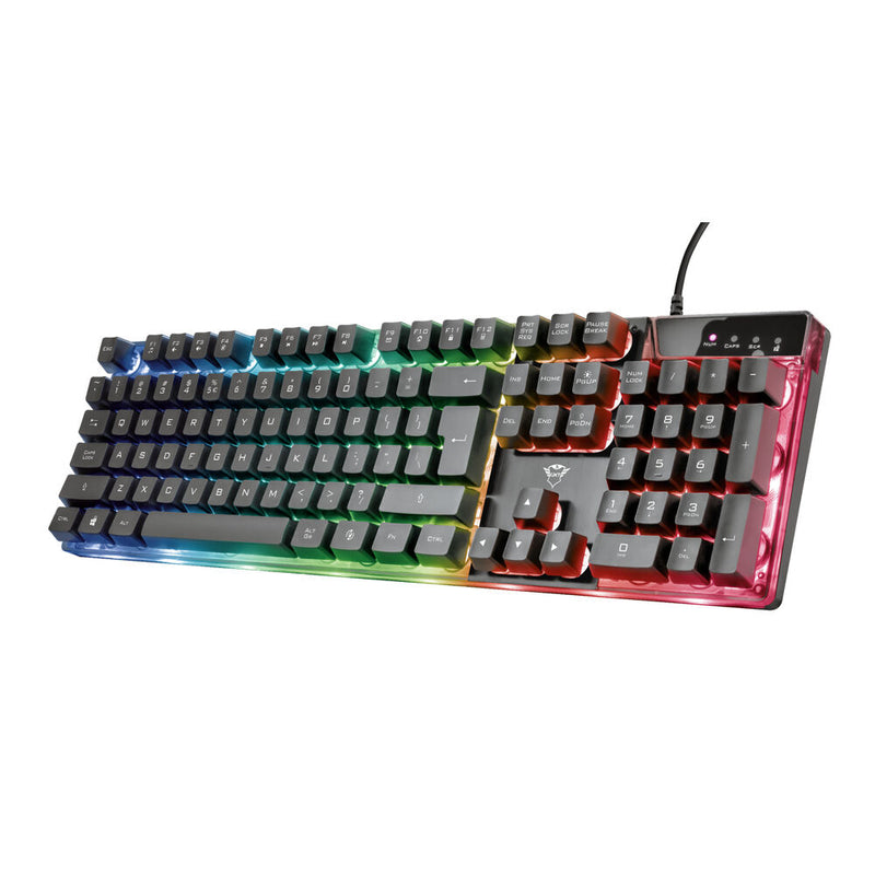 Teclado Gaming Trust GXT835 AZOR QWERTY LED RGB