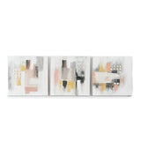 Quadro DKD Home Decor Abstract (60 x 2.8 x 60 cm) (3 pcs)