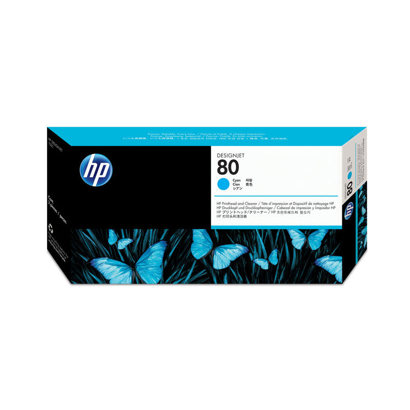 Toner Originale HP DesignJet 80 Ciano