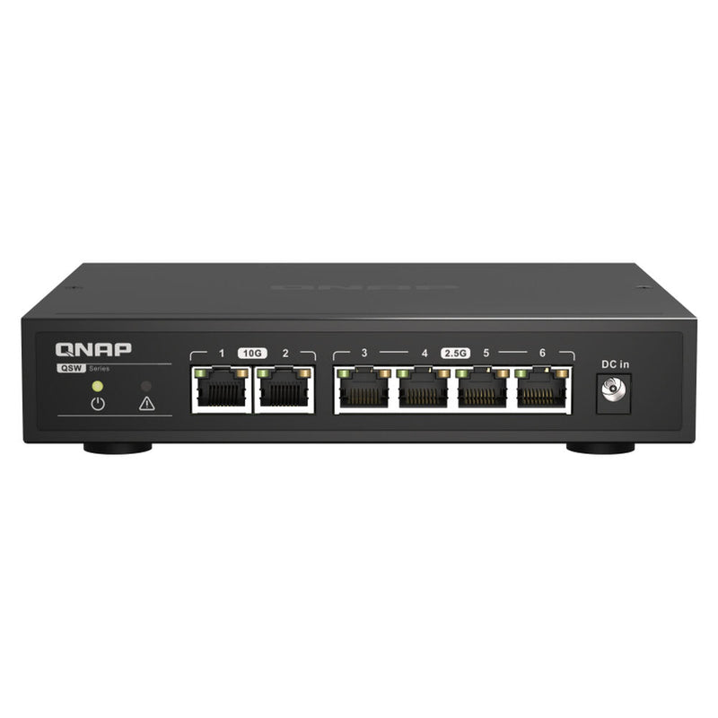 Router Qnap QSW-2104-2T          Nero 10 Gbit/s