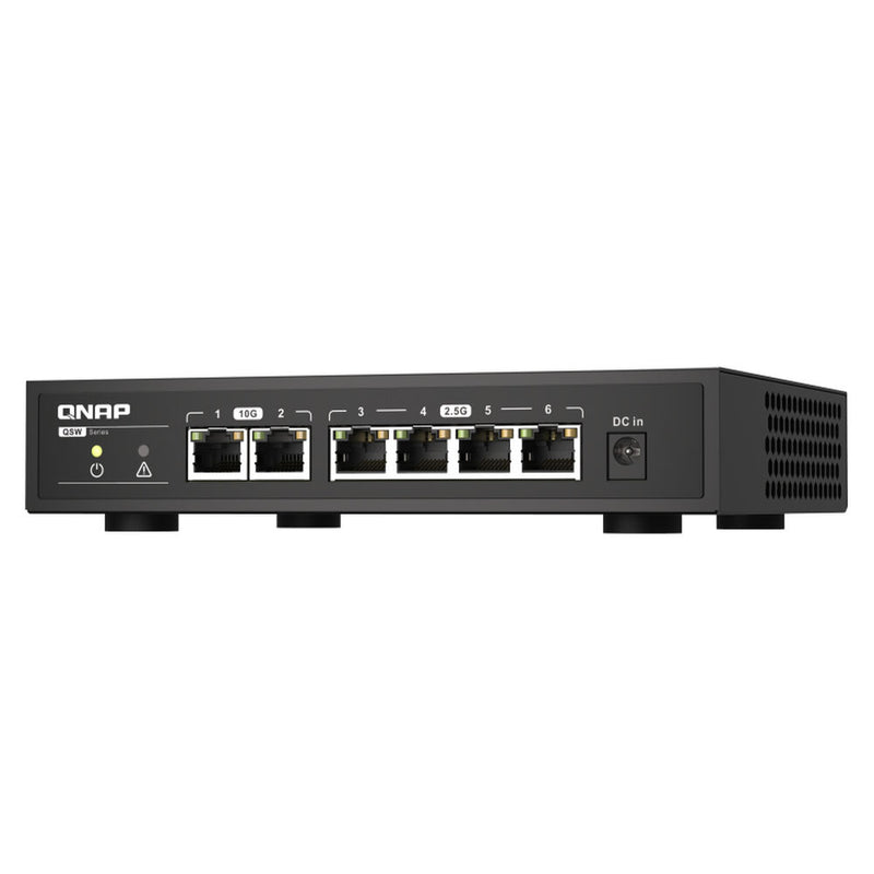 Router Qnap QSW-2104-2T          Nero 10 Gbit/s