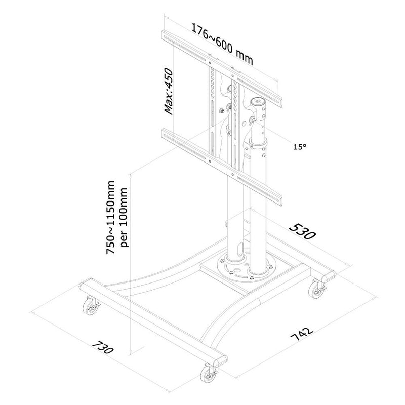 NAOMOUNTS PLASMA-M1200 TV