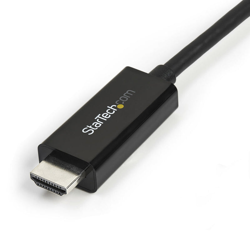 Mini DisplayPort -Adapter mit HDMI StartEch MDP2HDMM3MBM 3 m Schwarz