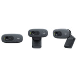 Webcam Logitech 960-001381 720p Nero