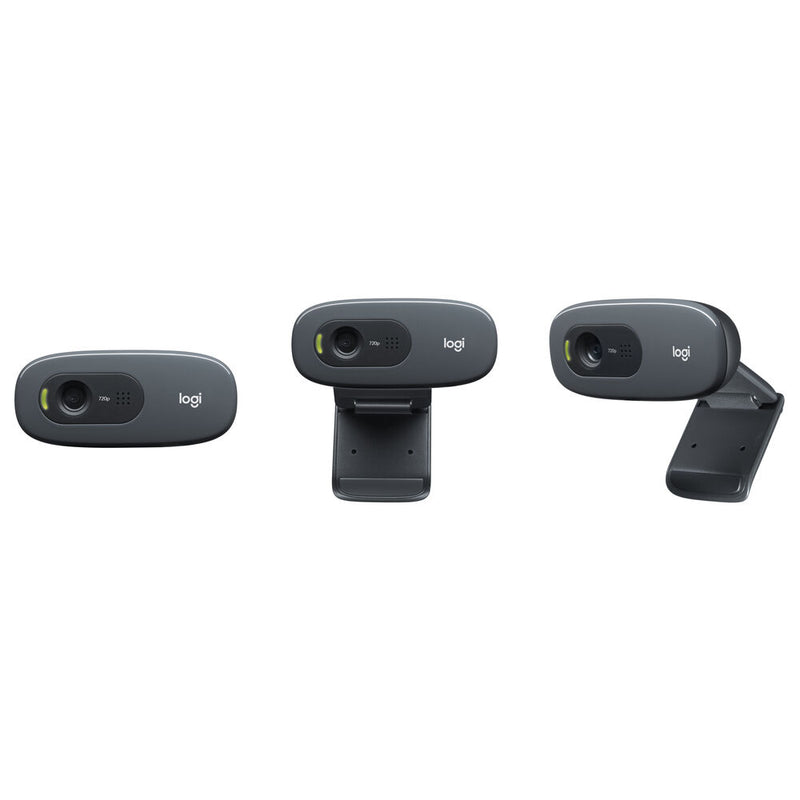 Webcam Logitech 960-001381 720p Nero