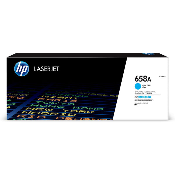 Tóner HP LaserJet 658A Cyan