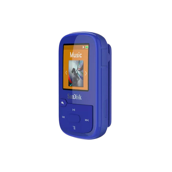 MP3 Sandisk Clip Sport plus Azzurro Reproduzierer (renoviert c)