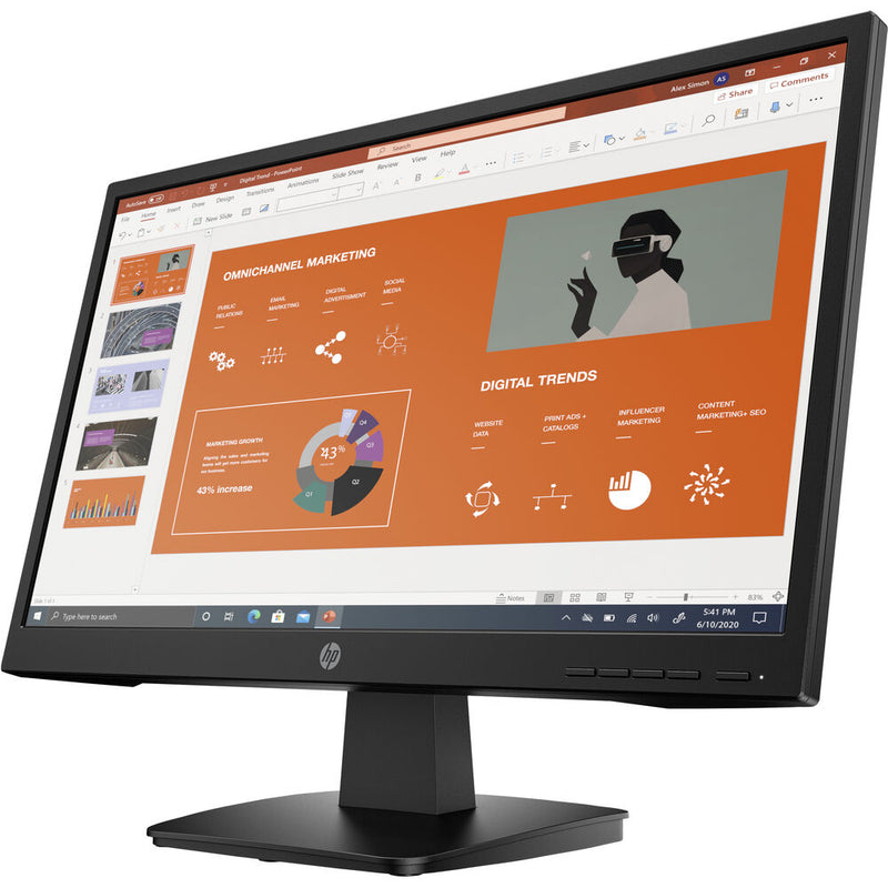 Monitor HP P22VA G4 22" LED FHD Negro