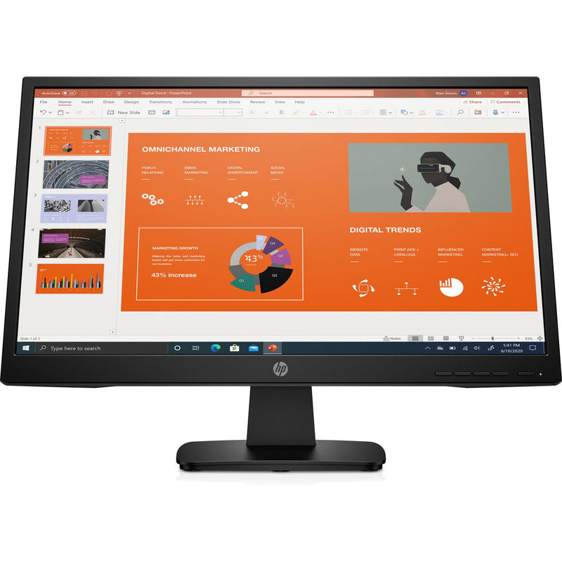 Monitor HP P22VA G4 22" LED FHD Negro