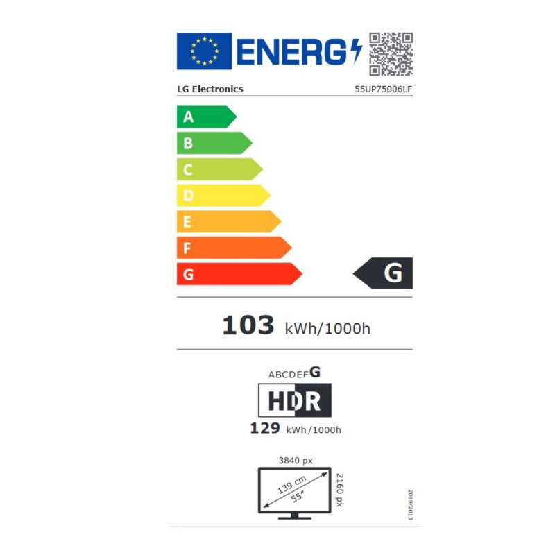 Smart TV LG 55UP75006LF 55 "4K Ultra HD LED WiFi