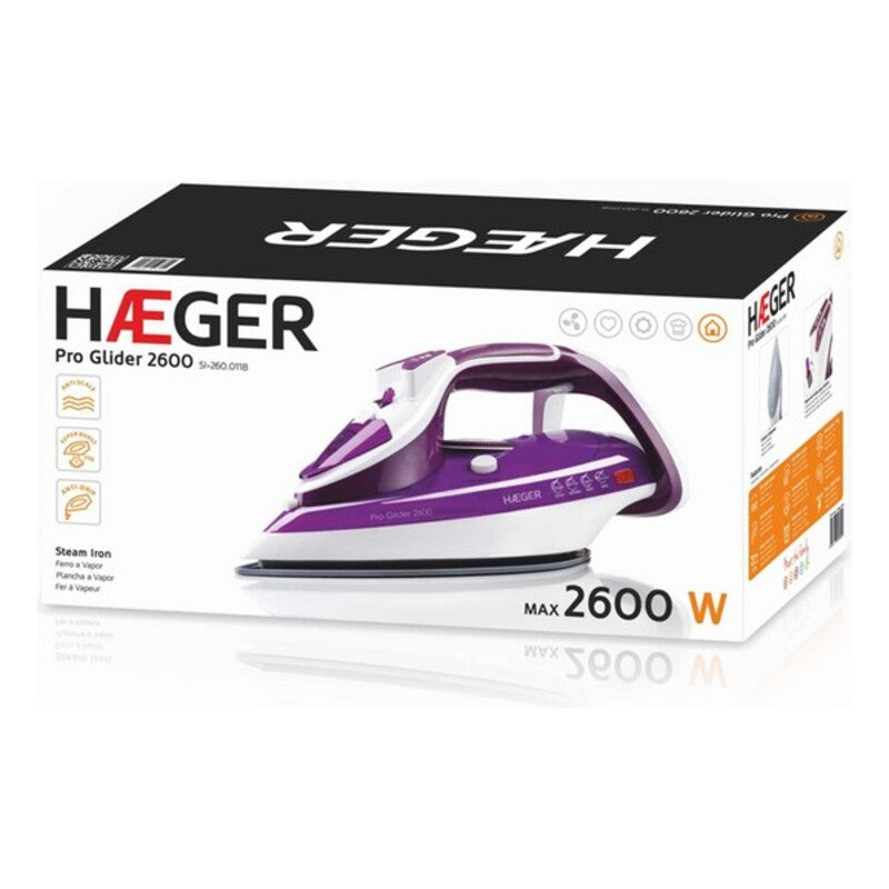 Ferro da Stiro a Vapore Haeger Pro Glider 2600W