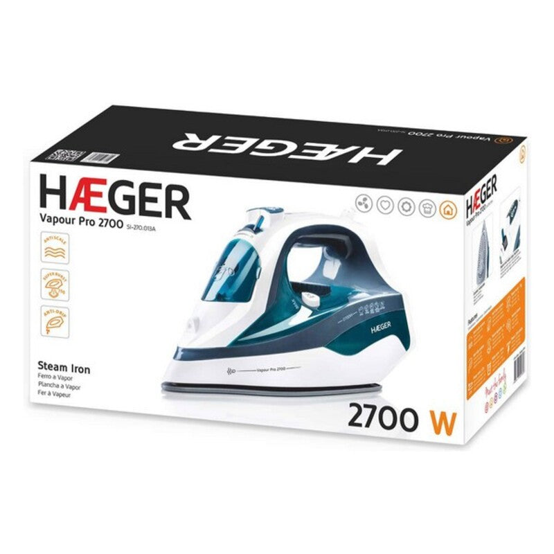 Ferro da Stiro a Vapore Haeger Vapour Pro 2700W