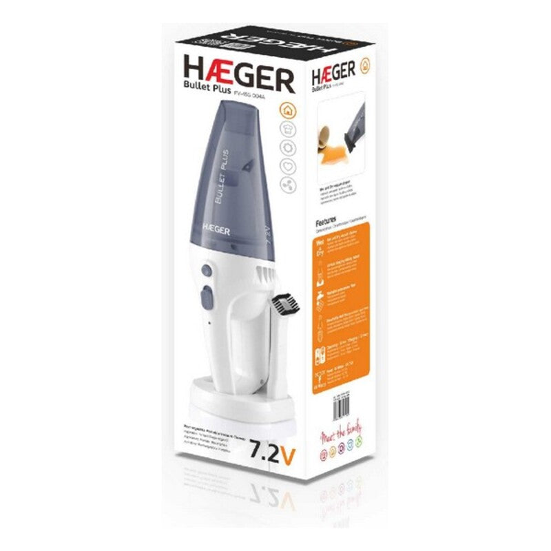 Aspirador de Mano Haeger Bullet Plus 0,5 L 40W