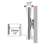 Supporto TV Haeger Small Tilt 13" - 27"