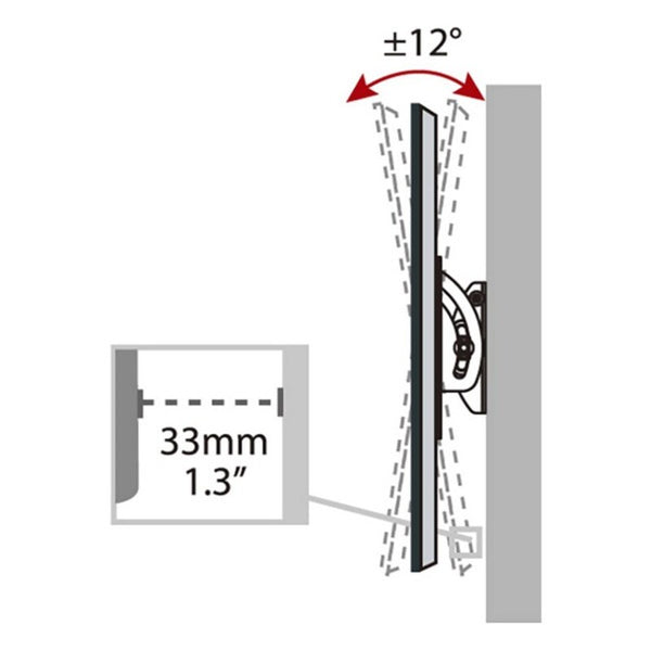 Haeger Small Tilt 13 " - 27" Soporte de TV