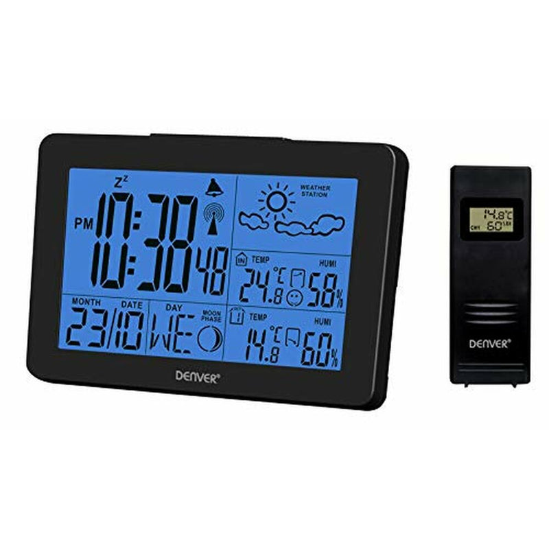 Station météorologique multifonction noire de Denver Electronics WS-530