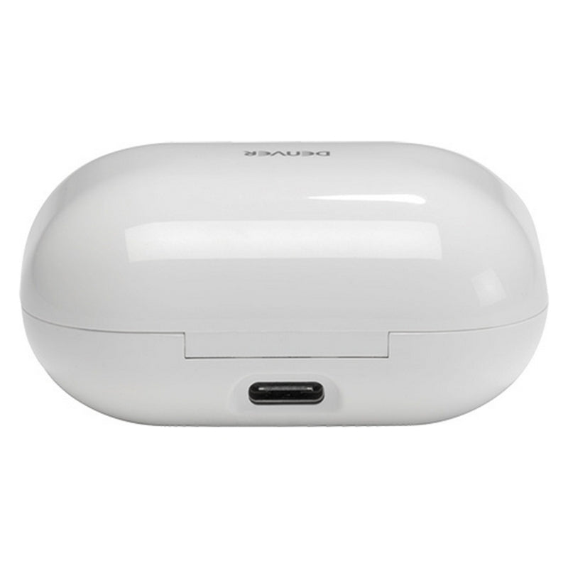 Auricolari Bluetooth Denver Electronics TWE-38 Bianco 300 mAh