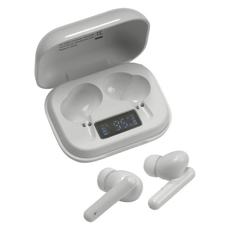 Auricolari Bluetooth Denver Electronics TWE-38 Bianco 300 mAh