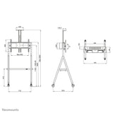 Supporto TV Neomounts NS-M1500WHITE        50 kg