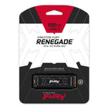 Disco duro Kingston Fury Renegade 500 GB SSD