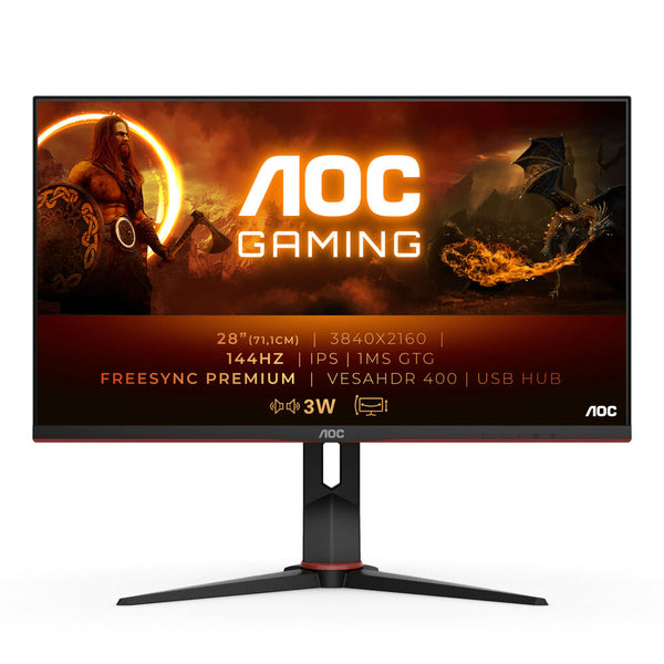 Monitor AOC U28G2XU/BK 144Hz 28"