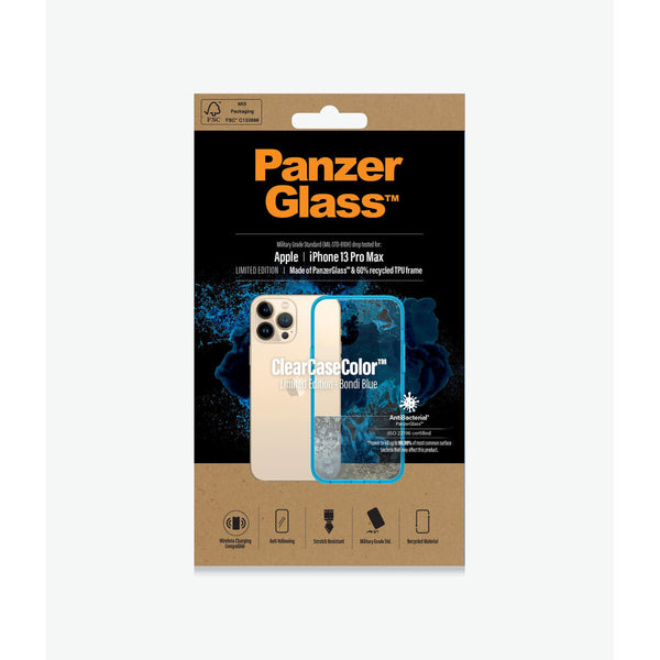 Panzer Glass Bondi Blue iPhone 13 Pro Max Blue Transparent bleu bleu