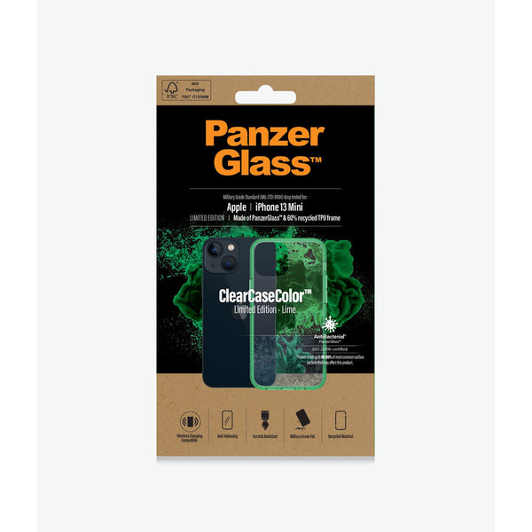 Panzer Glass 329 Case de teléfonos celulares Mini Green iPhone 13