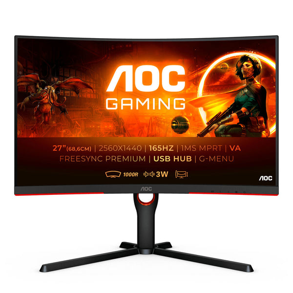 Monitor AOC CQ27G3SU/BK 27 "Quad HD LED