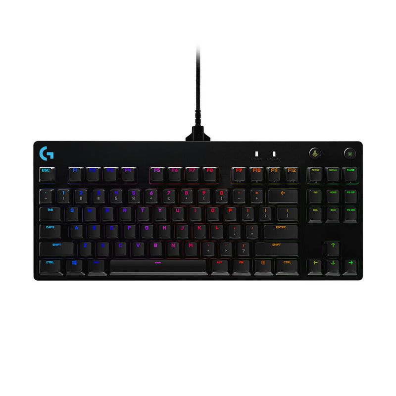 Tastatur Logitech 920-010593 Schwarz RGB LED