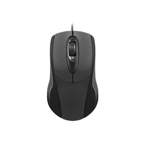 Souris avec câble et capteur optique Natec Ruff 1000 dpi noir