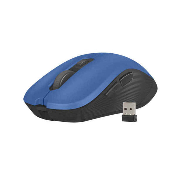 Natec Robin 1600 DPI Blue Wireless Mouse