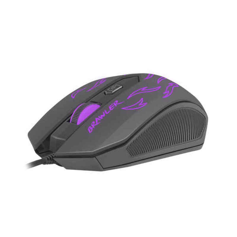 Gaming de souris Fury Brawler 1600 DPI Nero