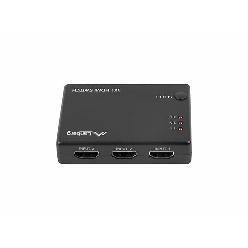 Switch HDMI Lanberg SWV-HDMI-0003 Nero