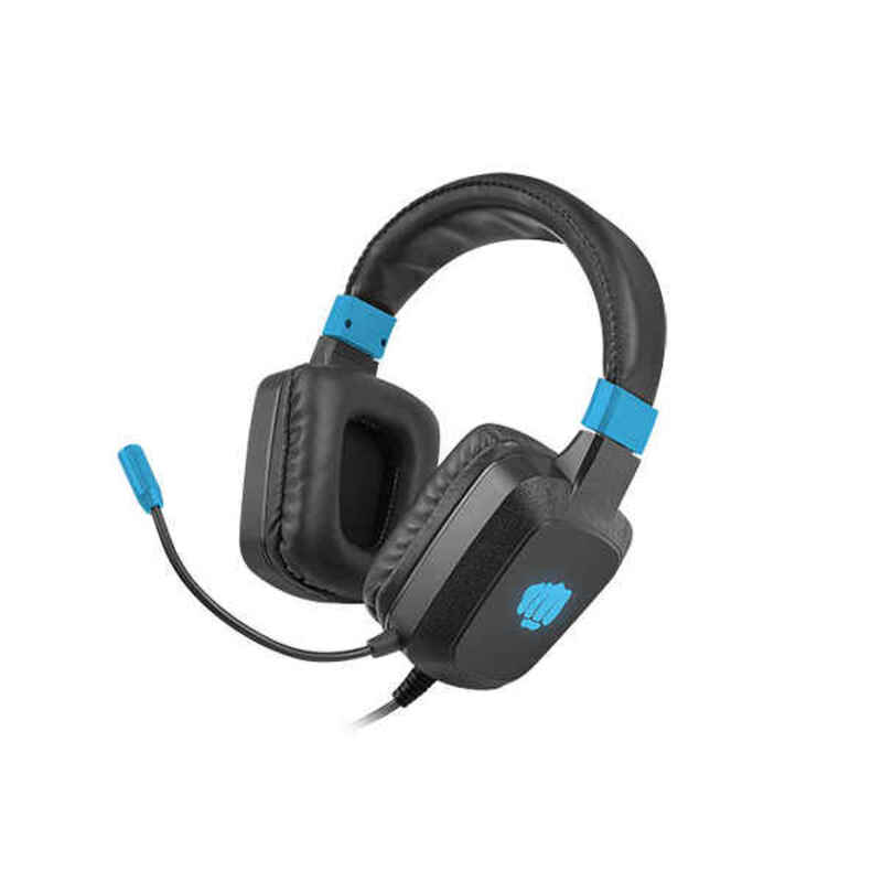 Auricolari con Microfono Fury Raptor Nero Azzurro