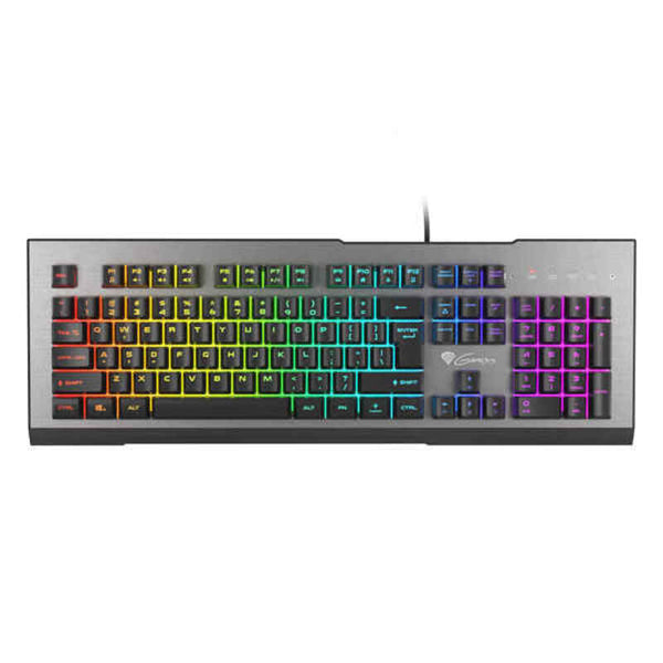 Gaming Tastatur Genesis RHOD 500 RGB Silberfarben