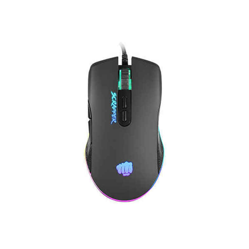 Gaming Maus Fury Scrapper RGB 6400 DPI Schwarz