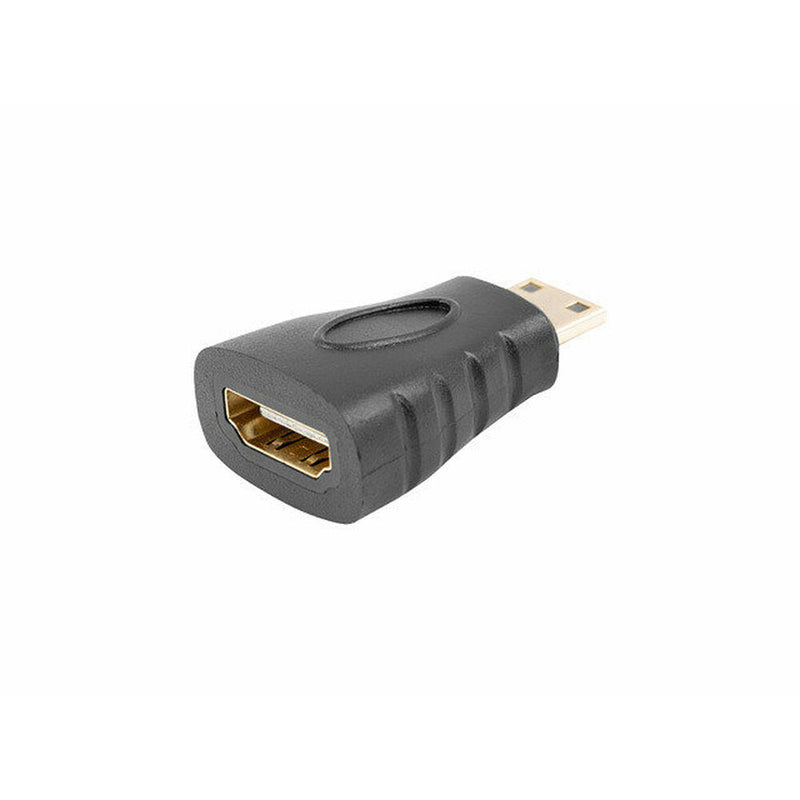 Adattatore Mini HDMI con HDMI Lanberg AD-0037-BK Nero