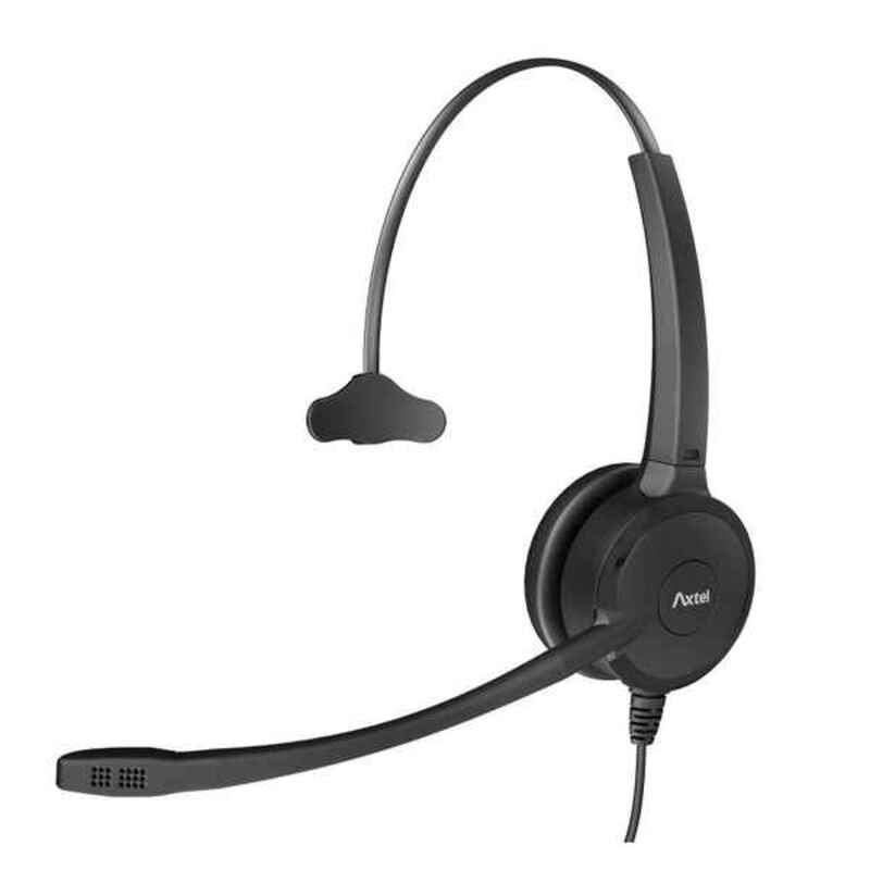 Auricolari con Microfono Axtel AXH-PRIM Nero