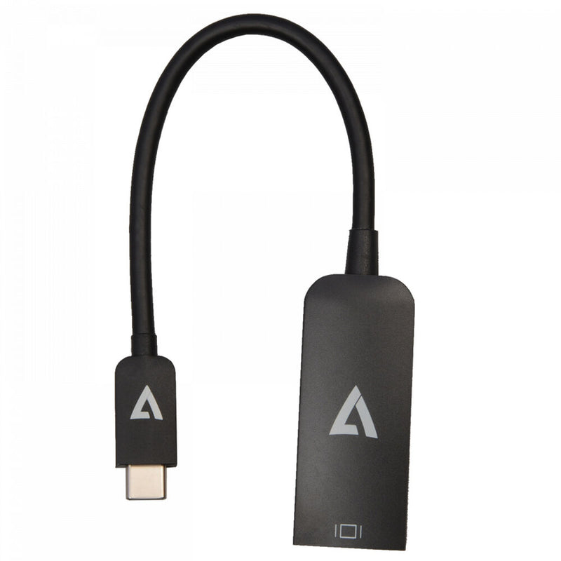 USB C -Adapter mit V7 V7USBCDP14 8K Ultra HD -Anzeige