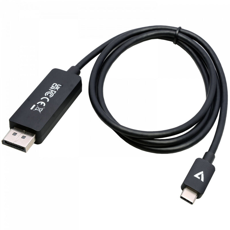 USB C-Adapter mit V7 V7USBCDP14-1M 1 M 8K Ultra HD-Anzeige