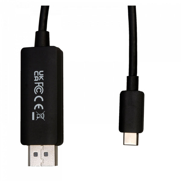 USB C-Adapter mit V7 V7USBCDP14-1M 1 M 8K Ultra HD-Anzeige