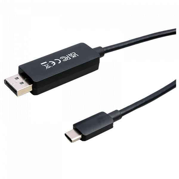 USB C-Adapter mit V7 V7USBCDP14-2M (2 M) 8K Ultra HD-Anzeige