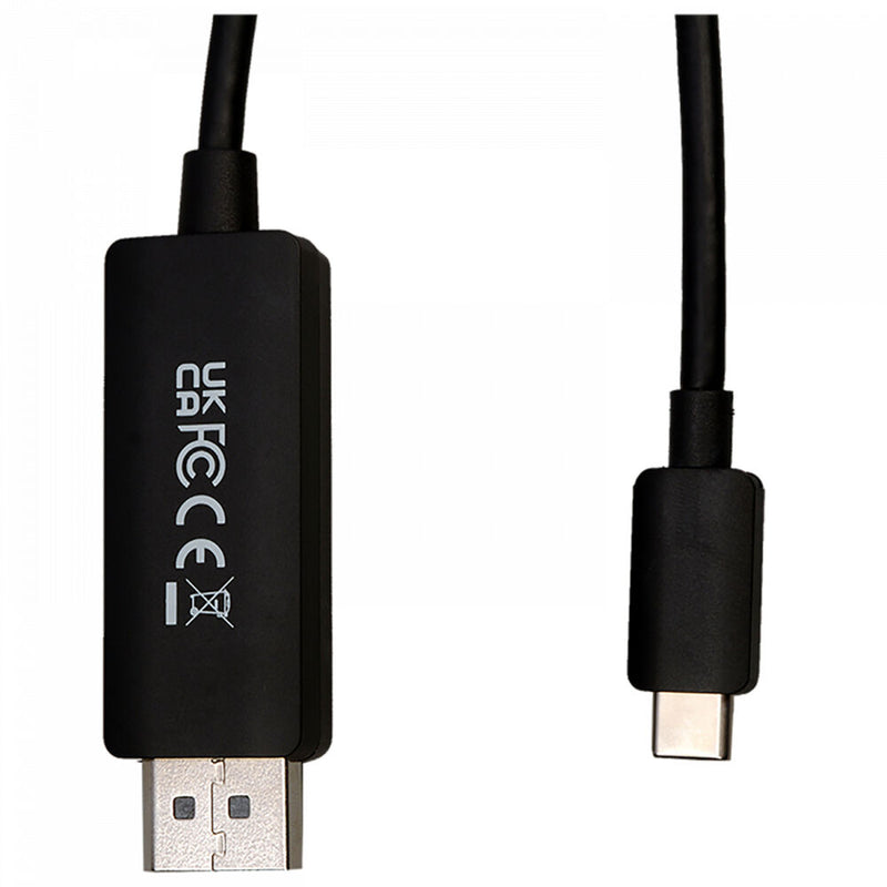 USB C-Adapter mit V7 V7USBCDP14-2M (2 M) 8K Ultra HD-Anzeige