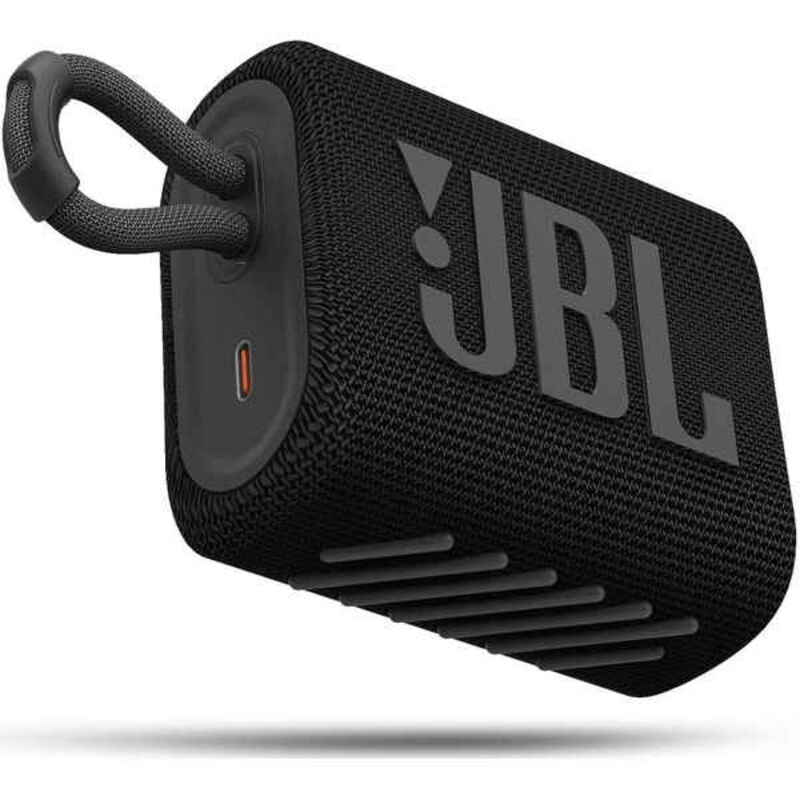 Altoparlante Bluetooth Portatile JBL JBLGO3BLK Nero