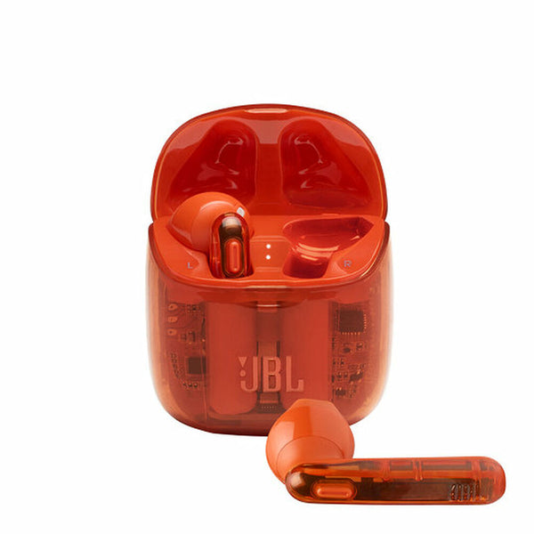 Auricolari Bluetooth JBL JBLT225TWSGHOSTORG Arancio Senza Fili (Ricondizionati C)