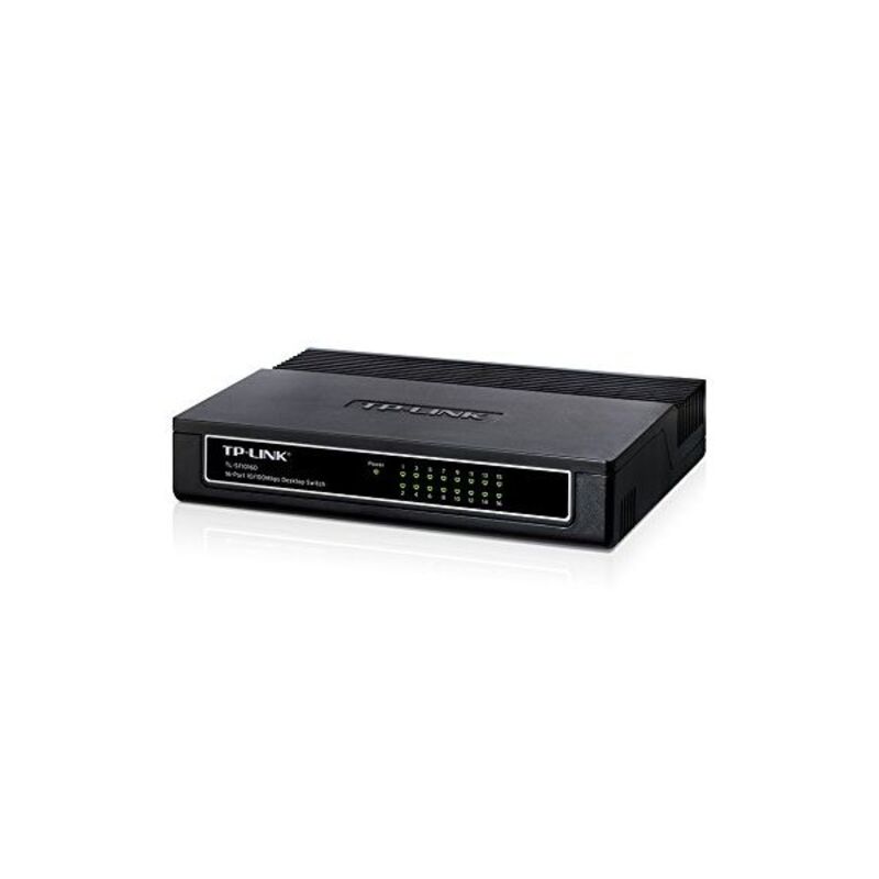 TP-Link TL-SF1016D 16P 100 / 100m Table noire