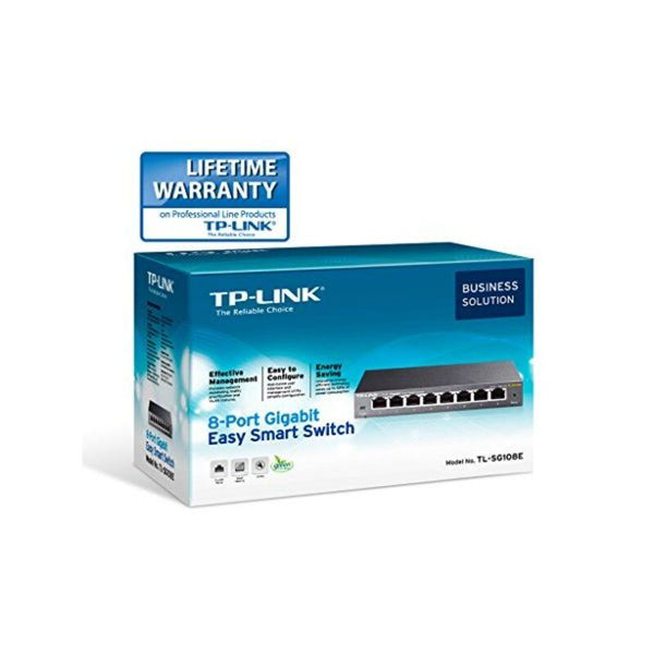 Router da Tavolo TP-Link TL-SG108E 8P Gigabit