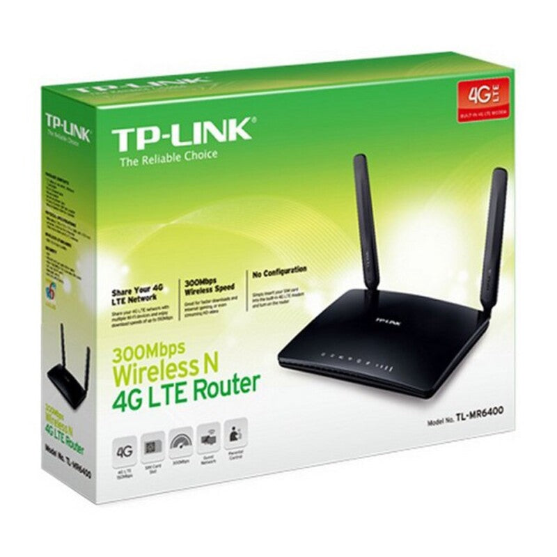 TP-Link TL-MR6400 WiFi 2,4 GHz Router noir